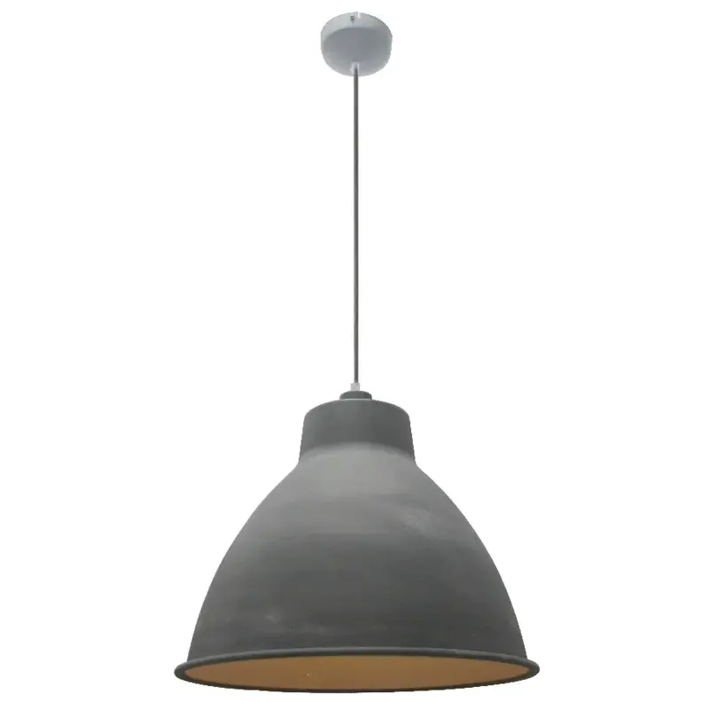 Foto 1 Hanglamp Industrie Beton grijs 42cm