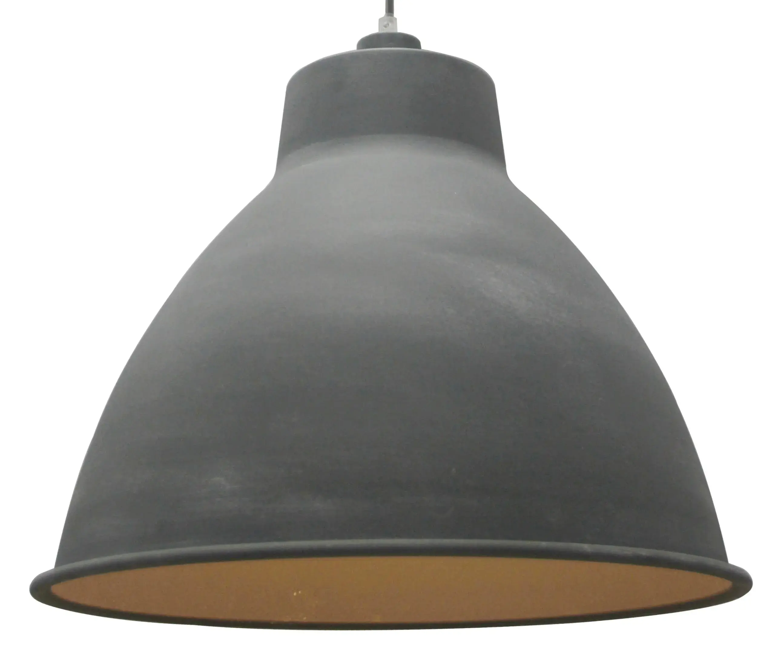 Foto 3 Hanglamp Industrie Beton grijs 42cm