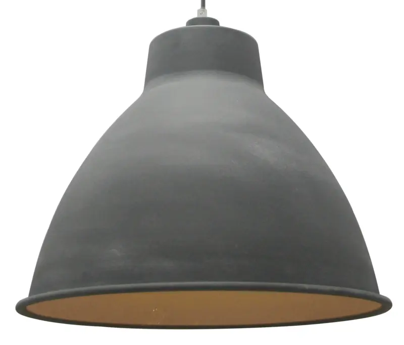 Foto 3 Hanglamp Industrie Beton grijs 42cm