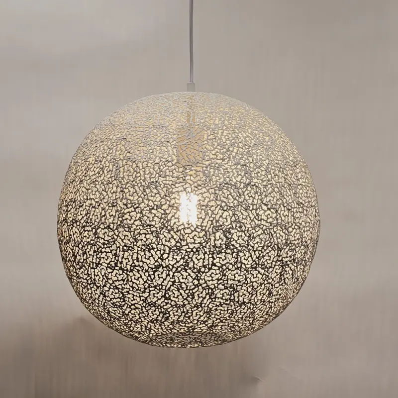 Foto 17 Hanglamp Bert oronero wit 40cm h 1040 w
