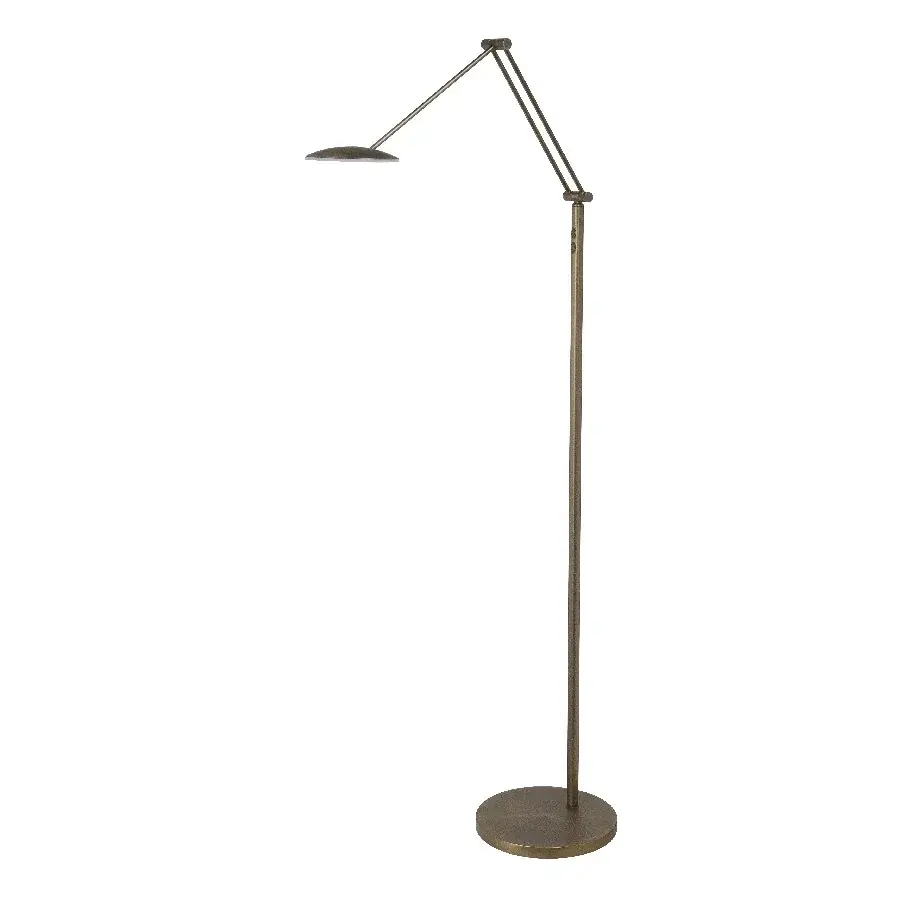 Foto 3 Vloer- leeslamp Sapporo Staal