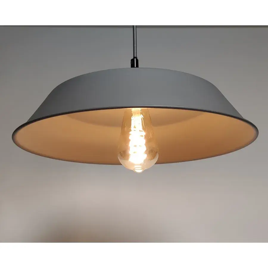 Foto 2 Hanglamp Bes Vintage grijs 36cm