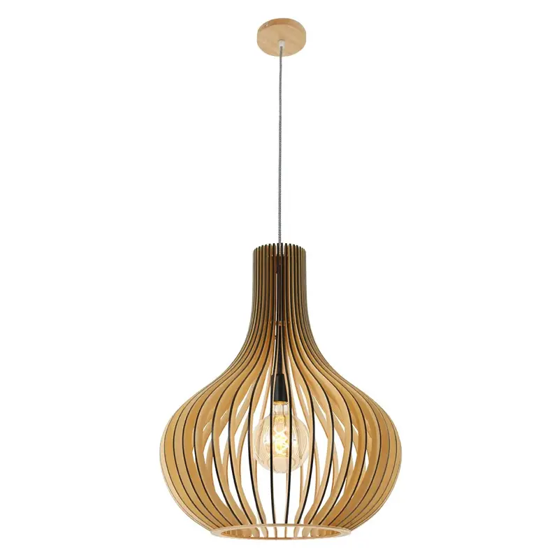 Foto 15 Hanglamp Smukt 2697BE Blank hout Smukt 2697BE
