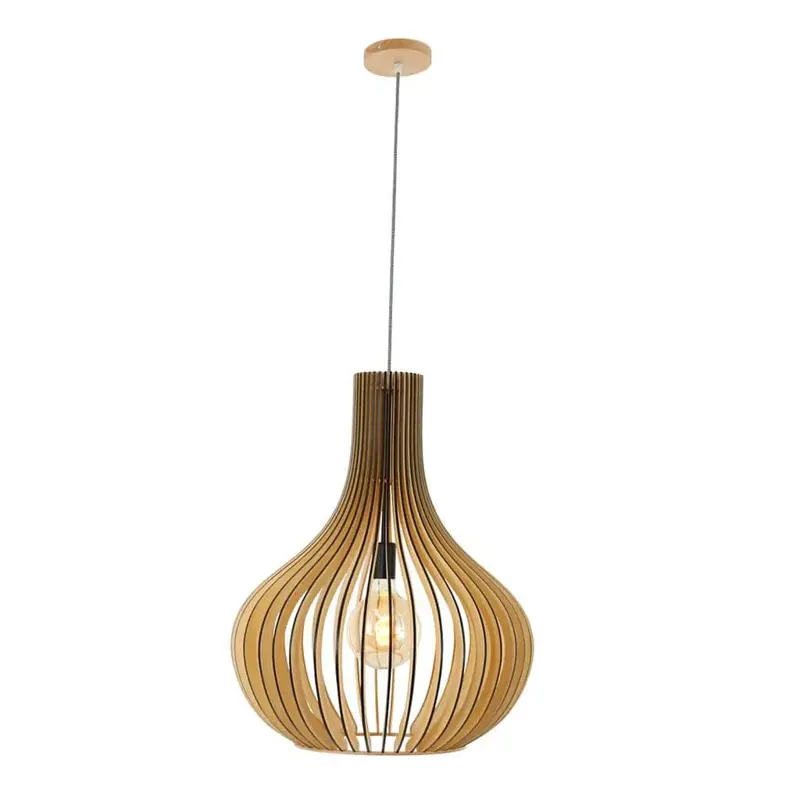 Foto 16 Hanglamp Smukt 2697BE Blank hout Smukt 2697BE