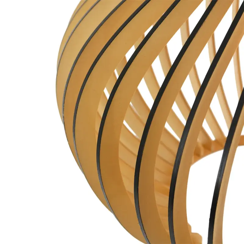 Foto 4 Hanglamp Smukt 2697BE Blank hout Smukt 2697BE