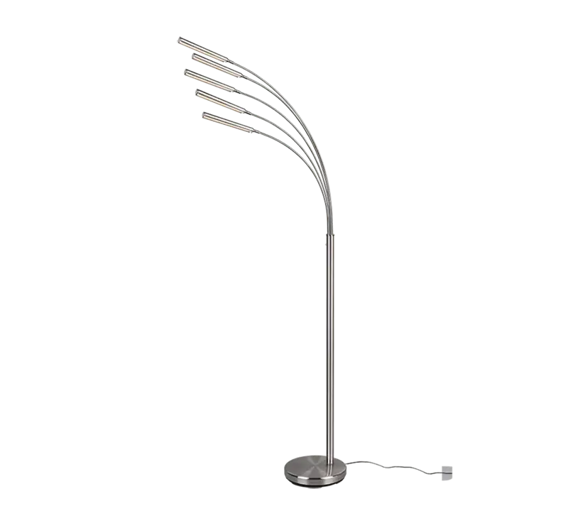 Foto 1 Vloerlamp Reed Staal dimbaar en 5 jaar garantie