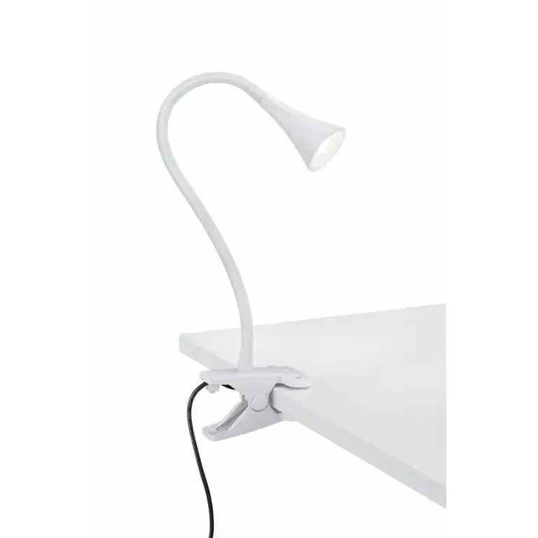 Foto 2 Klemlamp Viper Wit