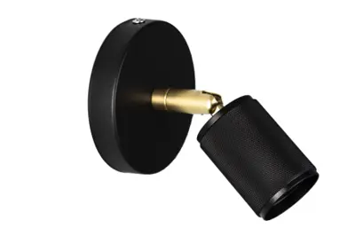 Foto van wall mount BRONX single black SG-70120