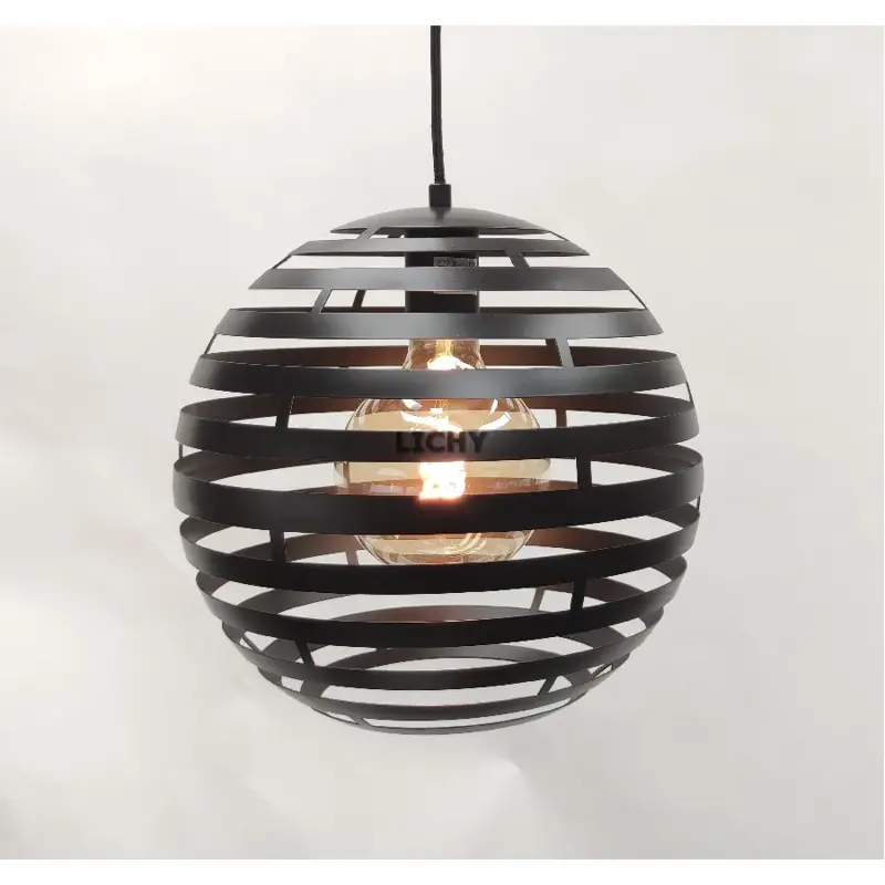 Foto 4 Hanglamp Nettuno zwart 30cm h 4330 z