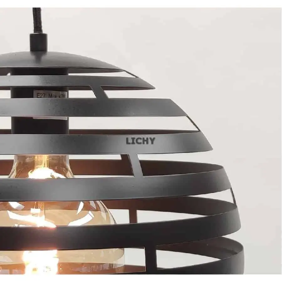 Foto 7 Hanglamp Nettuno zwart 30cm h 4330 z