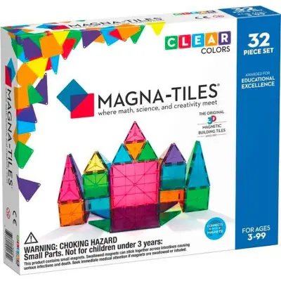 Foto van Magna-tiles clear color 32st