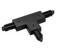 Foto 2 1-Fase Rail T-Connector Links Zwart