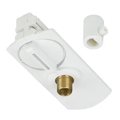 Foto van 1-Fase Rail Pendeladapter Wit