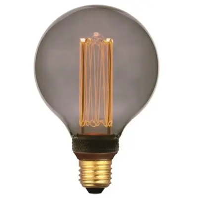 Foto van E27 5Watt Led Smoke 95mm incl. Stappendimmer