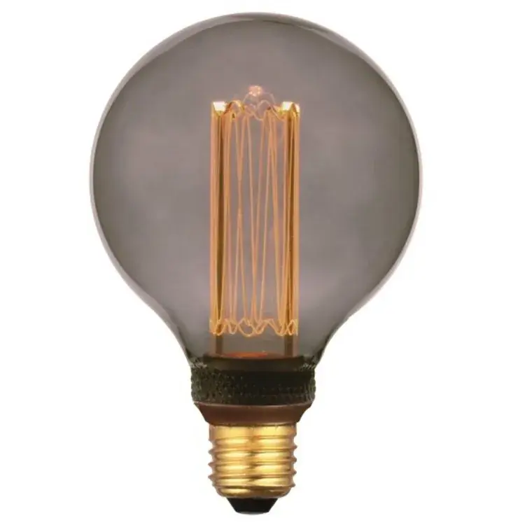 Foto 1 E27 5Watt Led Smoke 95mm incl. Stappendimmer