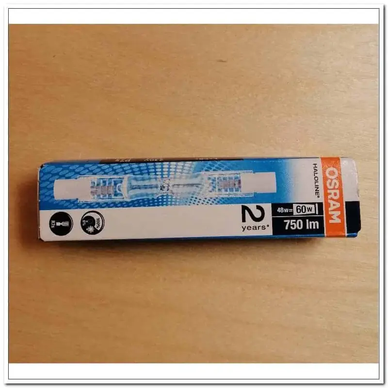 Foto 4 Osram Haloline/staafhalogeen ECO 230V 48W kort 78mm R7s 15-64684ES