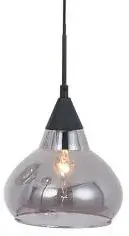 Foto 14 Hanglamp Macchia Vide Zwart Smoke Glas 6L
