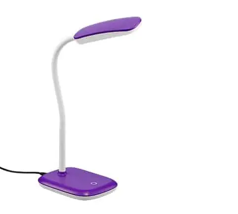 Foto 1 Leeslamp Boa Paars incl Led en stappen dimmer