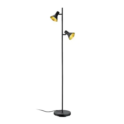 Foto van Vloerlamp Nina zwart/goud