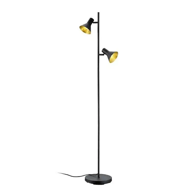 Foto 1 Vloerlamp Nina zwart/goud