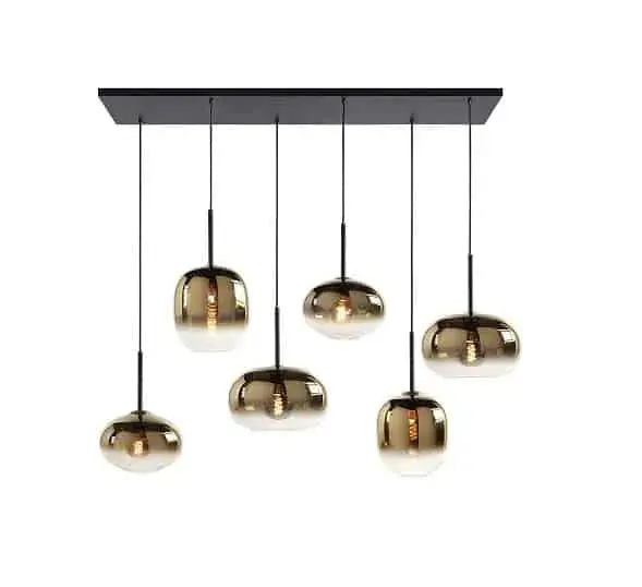 Foto 1 Hanglamp Bellini 6 lichts Goud