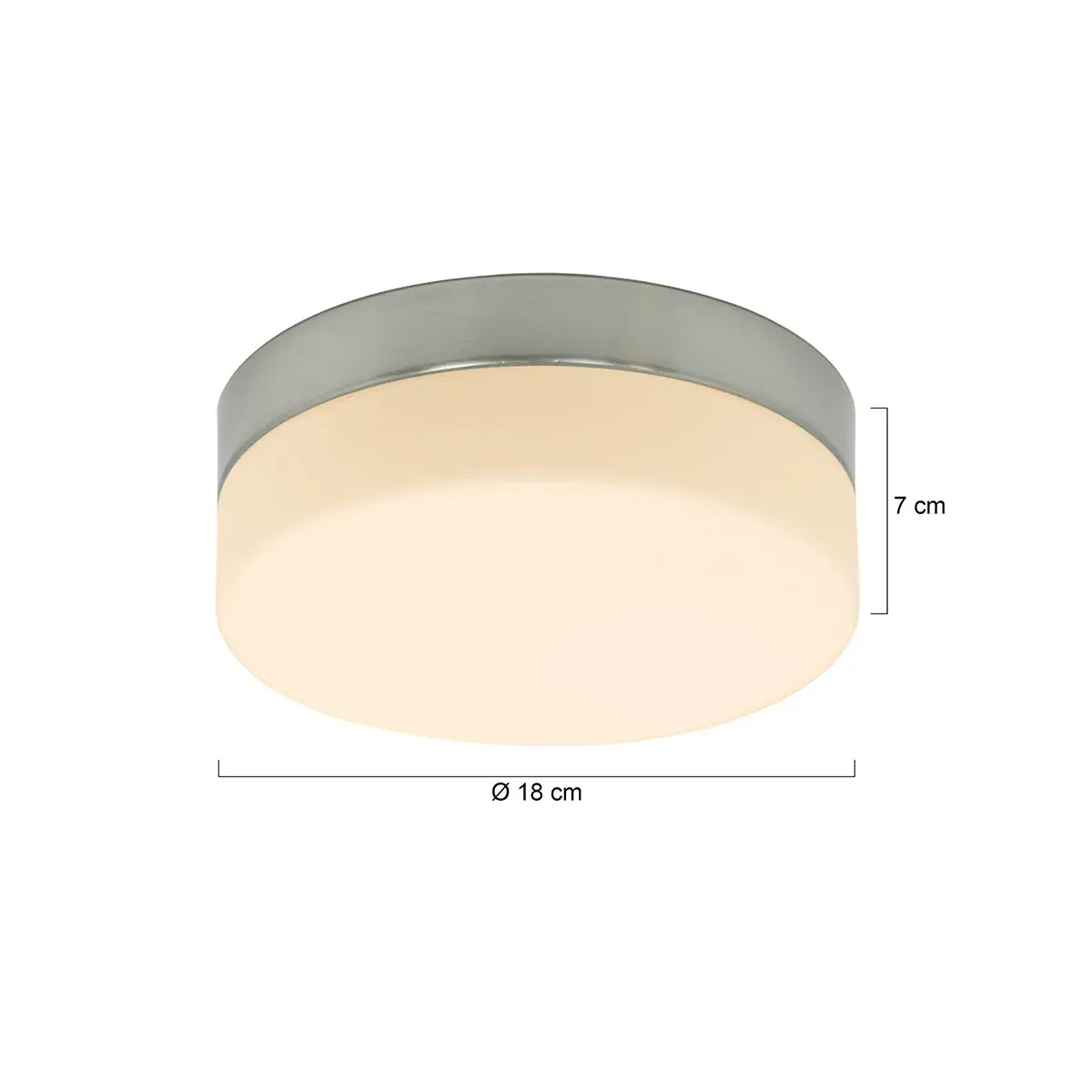 Foto 5 Plafondlamp Ikaro 1362ST Staal Ikaro 1362ST