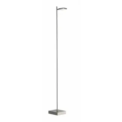 Foto van Vloerlamp Block blok led 5W met dimmer zilver s 2320 s