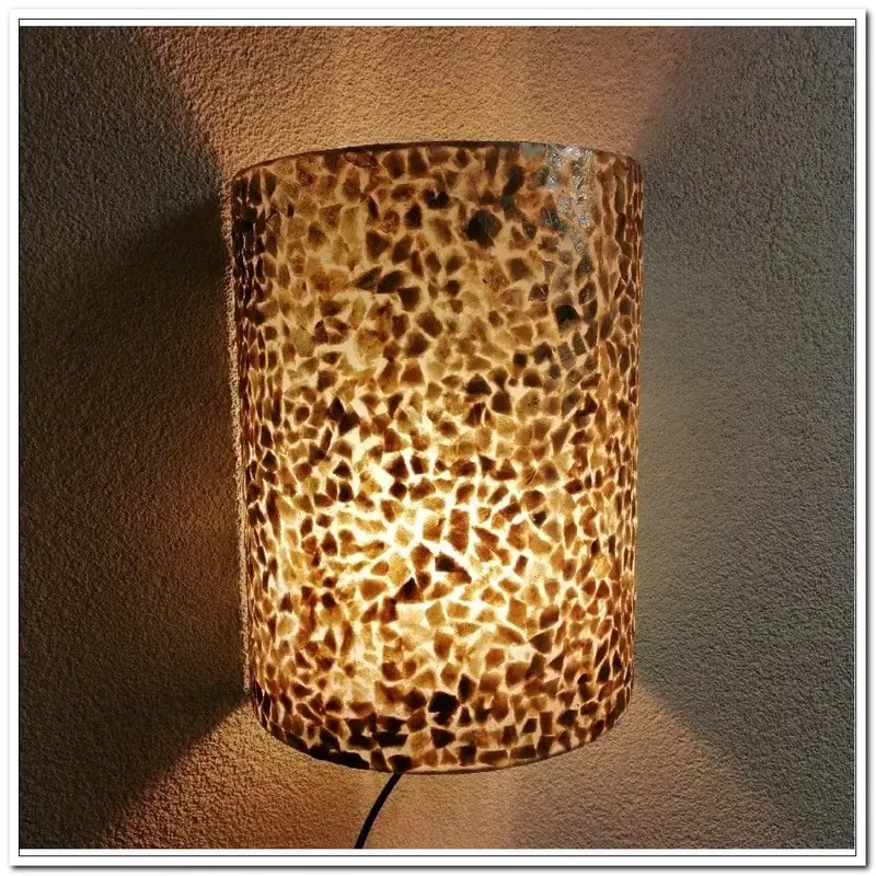 Foto 1 Apollo wandlamp goud / amber