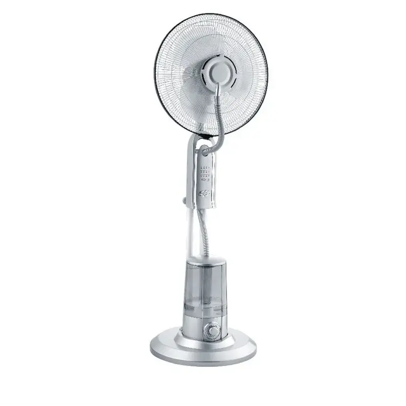 Foto 1 Vloer ventilator Andre met luchtbevochtiger en afstandbediening