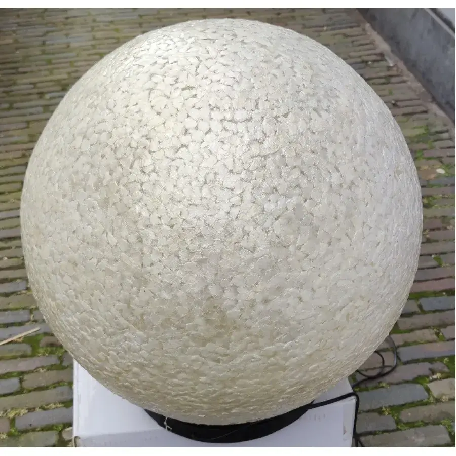 Foto van Prasan tafellamp wit met witte kap T 1315 W  69 cm