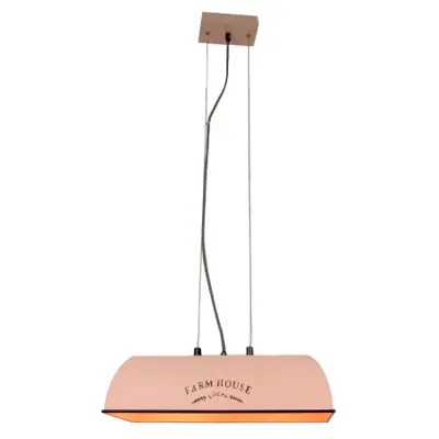 Foto van Hanglamp Jesse Vintage farm house roze 42