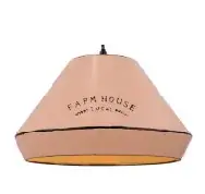 Foto 1 Hanglamp Jesse Vintage Roze farmhouse 33cm