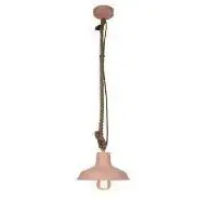 Foto 1 Hanglamp Jesse Vintage roze 1 lichts