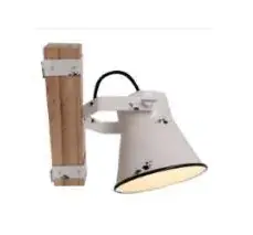 Foto van Wandlamp en plafondlamp Vintage Jesse wit 1l