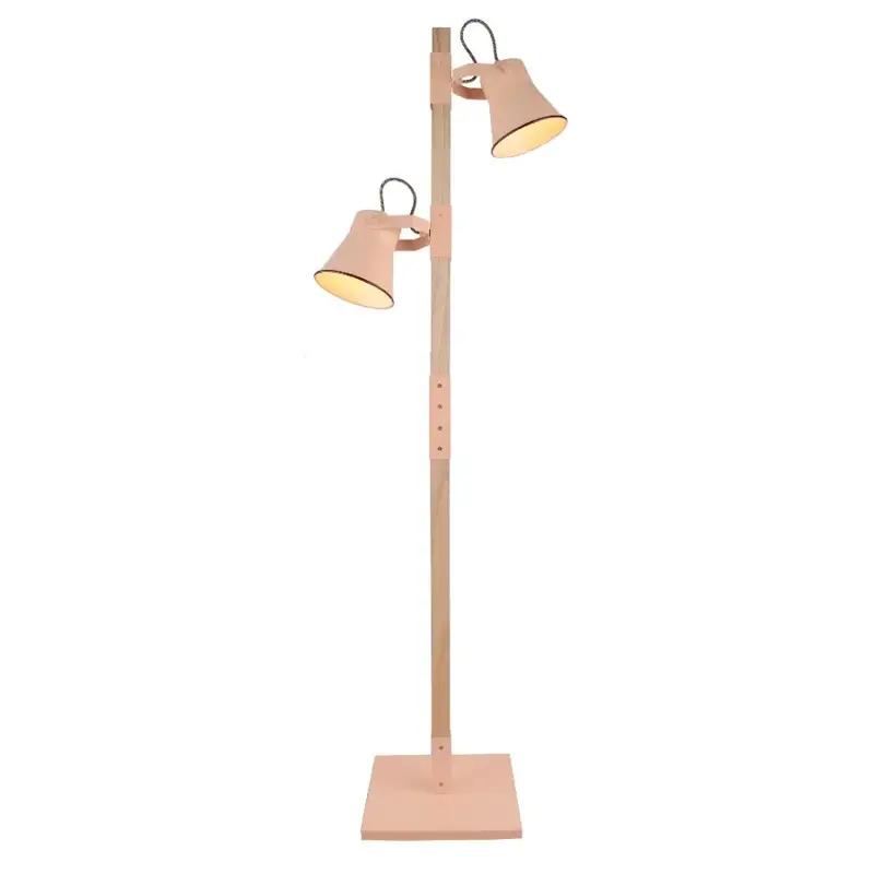 Foto 1 Vloerlamp Vintage Jesse Roze 2l