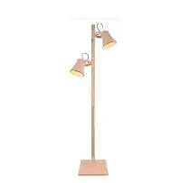 Foto 2 Vloerlamp Vintage Jesse Roze 2l