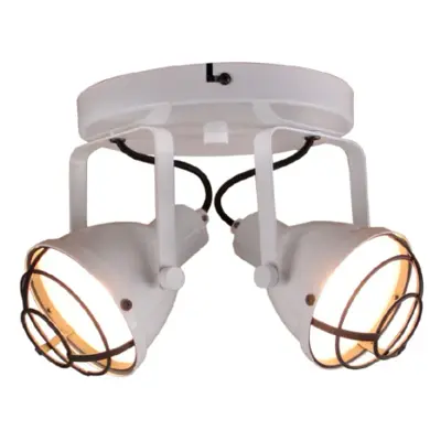 Foto van Spot Vintage Patries 2l wit