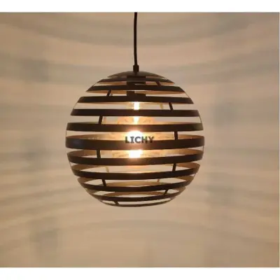 Foto van Hanglamp Nettuno zwart 30cm h 4330 z