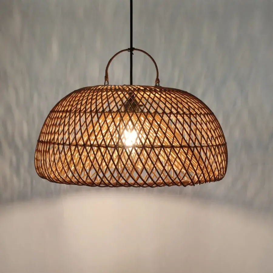 Foto van Hanglamp riet Doetinchem 40cm naturel