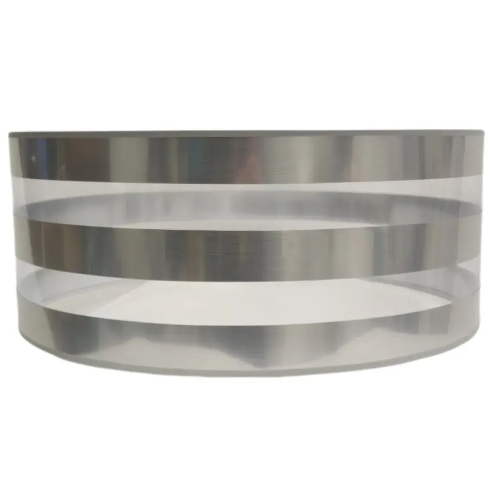 Foto 3 Hanglamp kap Stripe Alu strepen 47cm