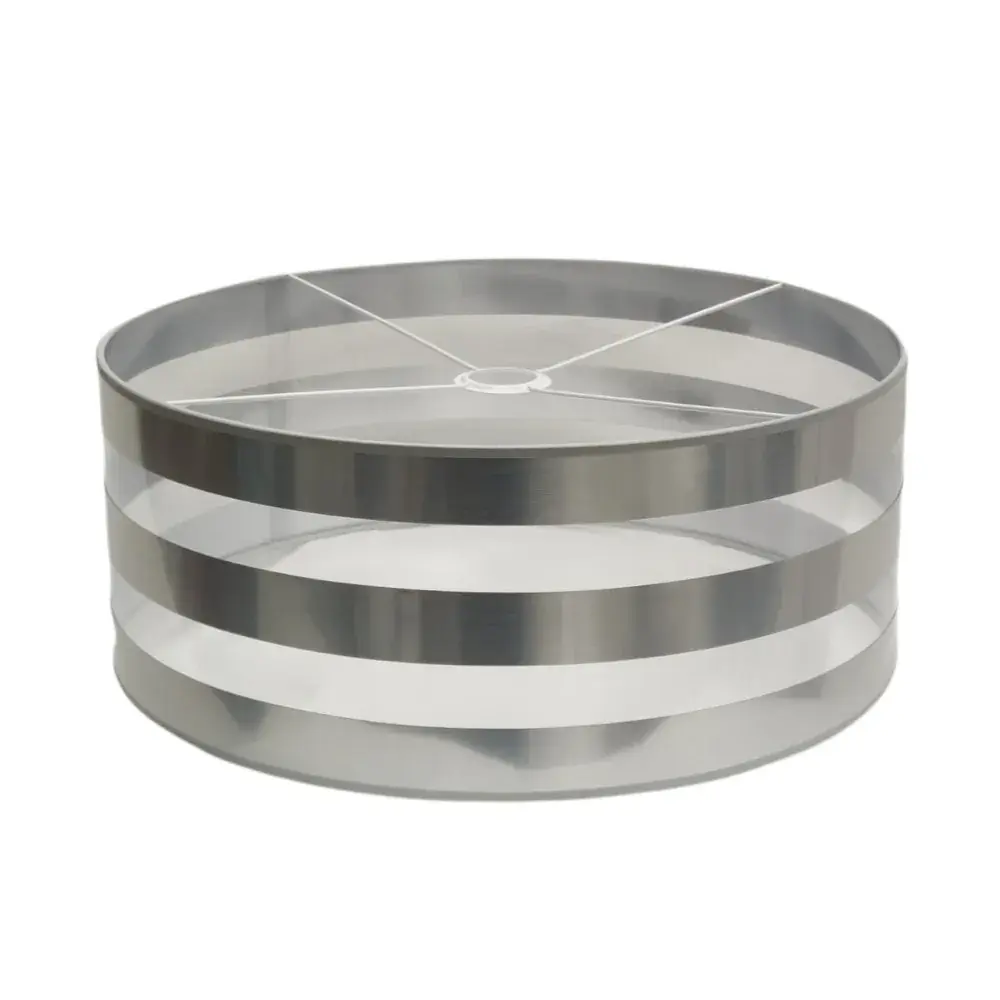 Foto 5 Hanglamp kap Stripe Alu strepen 47cm