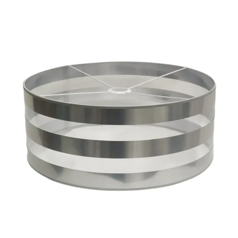 Foto 5 Hanglamp kap Stripe Alu strepen 47cm