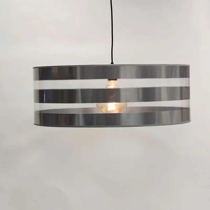 Foto 1 Hanglamp kap Stripe Alu strepen 61cm
