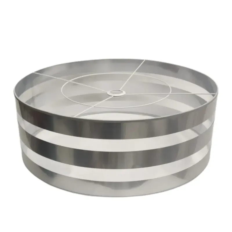 Foto 4 Hanglamp kap Stripe Alu strepen 61cm