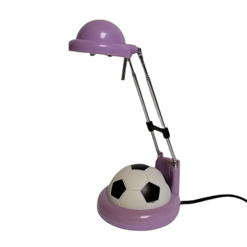Foto 1 kinderlamp buro licht paars voetbal