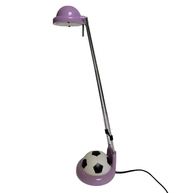 Foto 4 kinderlamp buro licht paars voetbal