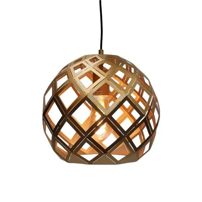 Foto 1 Hanglamp Emma goud 30cm H 9530 g
