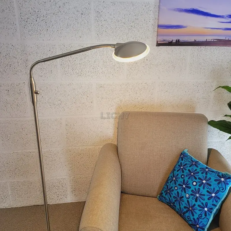 Foto 3 Leeslamp Astra Sapporo staal LED dimmer 233001