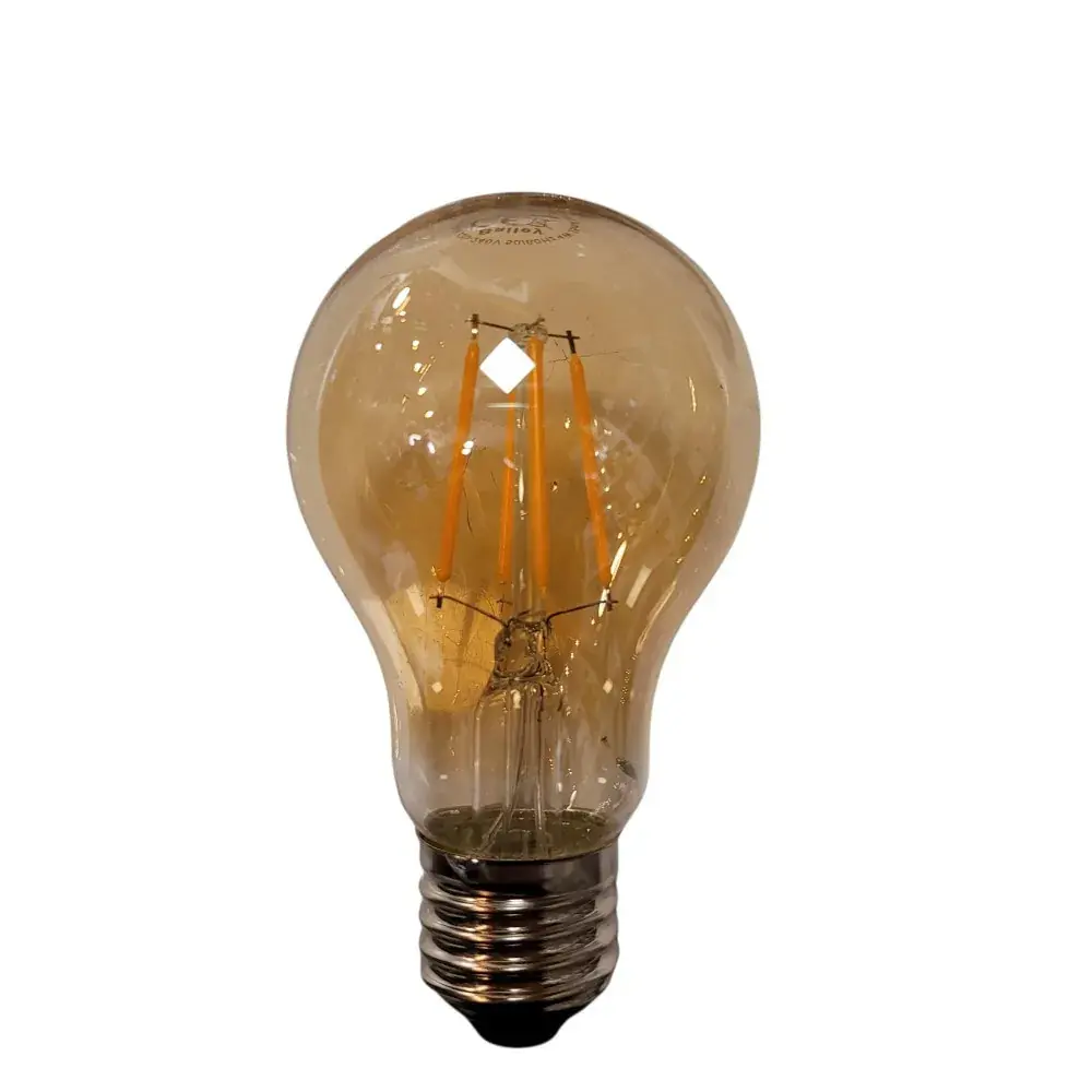 Foto 1 LED Flame Gold e27 4w 300lumen