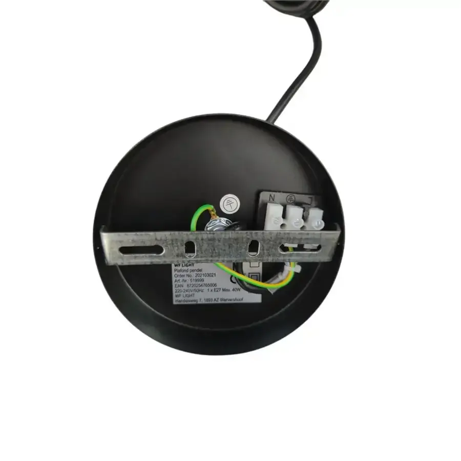 Foto 4 Hanglamp riet Druppel naturel 33cm 511021